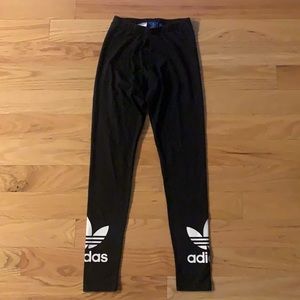 Adidas Black Leggings - Size XS